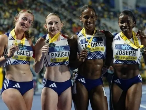 Fourmies : Chloé Galet, sacrée vice-championne du monde du relais...