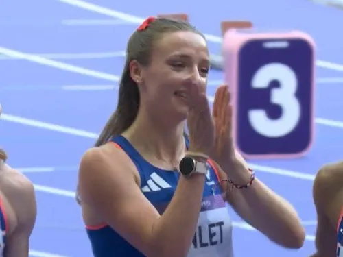 JO Paris 2024, la Fourmisienne en finale du 4x100 m demain soir !