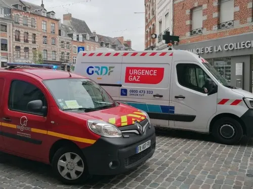 Avesnes-sur-Helpe : fuite de gaz dans le centre