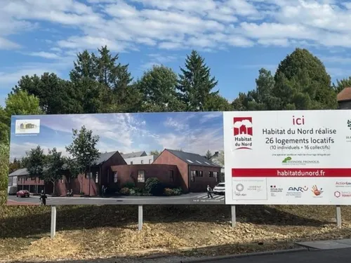 Hautmont : construction de nouveaux logements