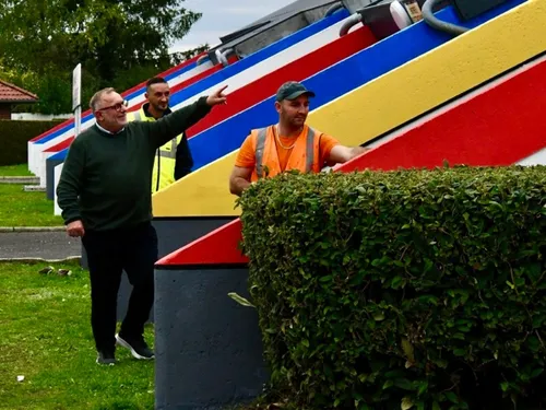 Hirson : la rénovation du Gymnase Georges Herbert