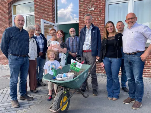 Le Tour de Brouette d’Henry Mentink est passé par Hon-Hergies