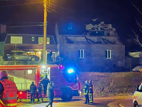 Coup de vent soudain à Cousolre en début de soirée