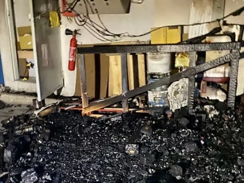 Hirson : un incendie criminel et un vol de cuivre