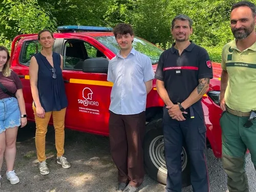 Avesnois : pompiers et ONF unis pour lutter contre les feux de forêt