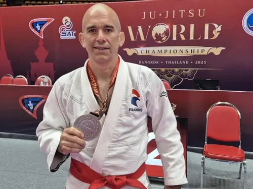 Des médaillés aux championnats du monde de Jujitsu Masters