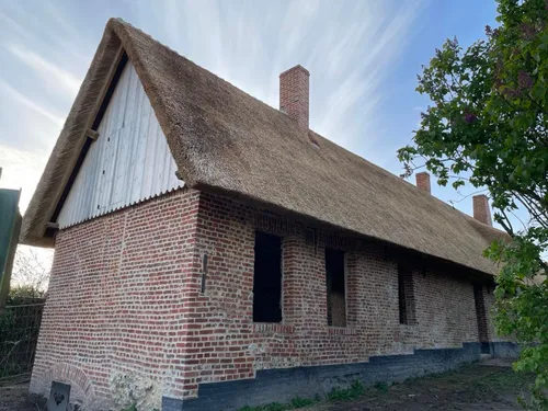 La Maison des Sabotiers à Jolimetz, chantier patrimonial