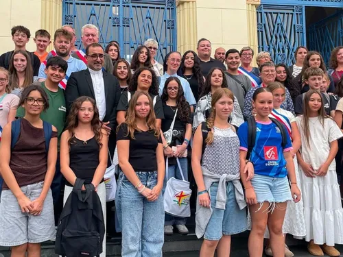 Des palestiniens accueillis à Aulnoye-Aymeries en paix