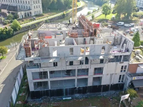  Maubeuge : un point sur le chantier de la Clouterie