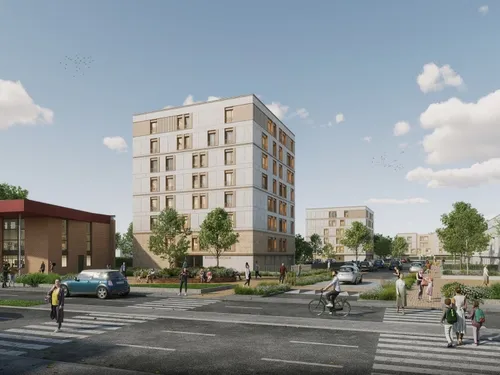 Maubeuge : la construction d'une nouvelle salle des hêtres