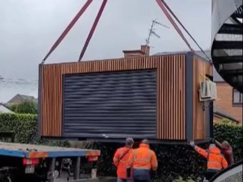 Une mairie annexe provisoire en cours d'installation à Maubeuge