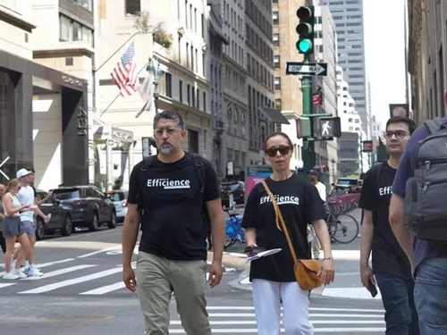 Efficience s'installe à New York City, l'année de l'élection...