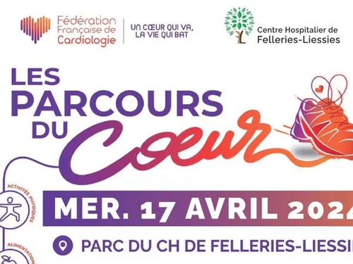 Felleries Liessies : un parcours du cœur ce 17 avril dans le parc...
