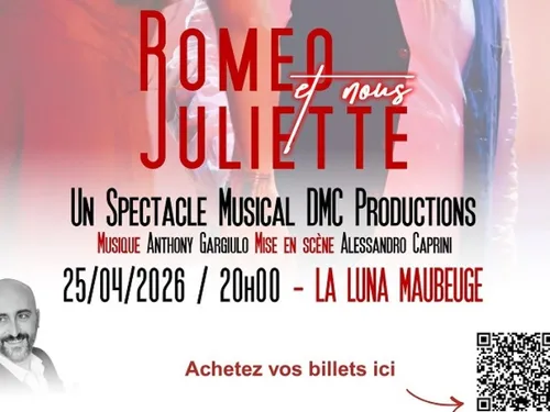Maubeuge : « Roméo, Juliette et nous » le 25 avril à la Luna
