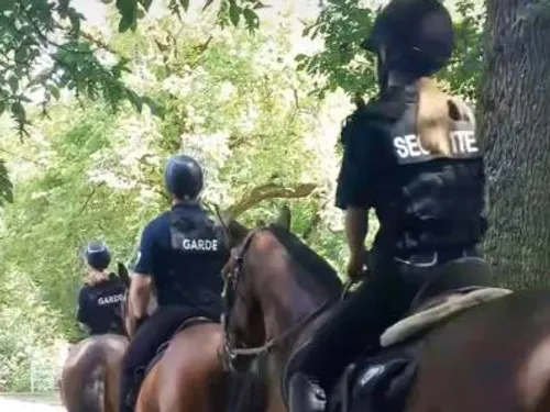 A Hirson, des cavaliers pour lutter contre les incivilités 