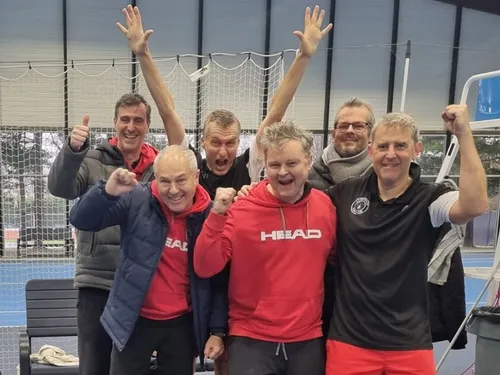 Maubeuge : les tennismans de + 55 ans champions régionaux