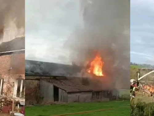 Willies : un porté disparu dans l’incendie de sa ferme
