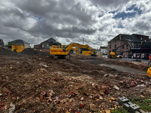 Aulnoye-Aymeries - Huit maisons de la rue Jaurès ont disparu