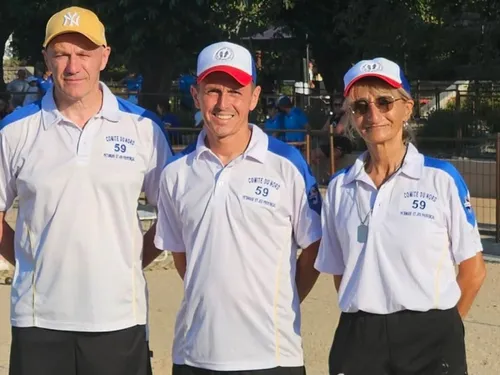 Bachant : Mickaël et Rosaria aux championnats de France de pétanque