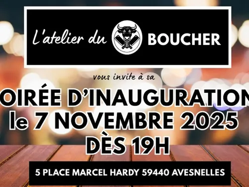 Avesnelles : inauguration ce soir de « L'atelier du Boucher »