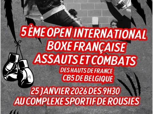 compétition de Savate Boxe Française à Rousies