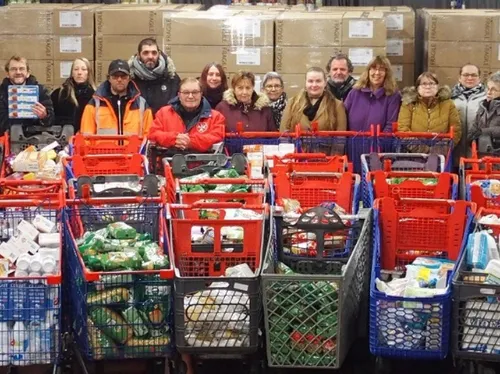 Fourmies : 46 caddies de dons !