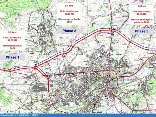 Pas de remise en cause du projet du contournement nord de Maubeuge,...