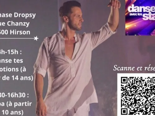 Hirson : apprenez à danser avec Christian Millette !