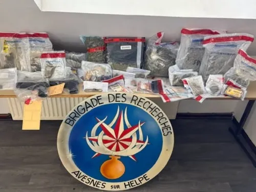 Avesnes-sur-Helpe : un trafic de drogue démantelé