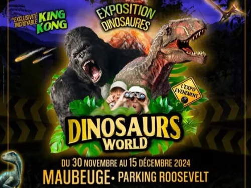 Maubeuge : le monde fabuleux des dinosaures