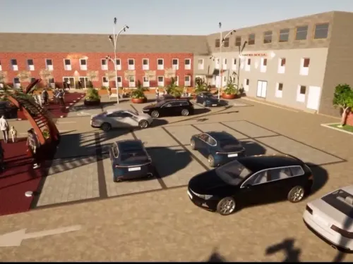 Ferrière-la-Grande - Lancement du chantier de la place Gambetta