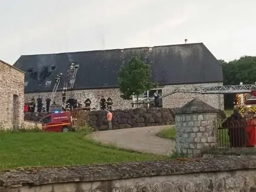Eppe-Sauvage : une maison isolée ravagée par un incendie