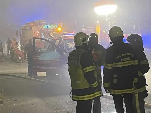 Landrecies : plus de 500 tonnes de foin parties en fumée