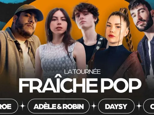 Sortie : la tournée Fraîche Pop : la pop française de demain en live !