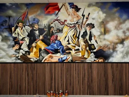 Fourmies : Yori revisite « La Liberté guidant le peuple » 