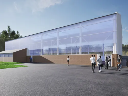 Une halle sportive à Aulnoye-Aymeries