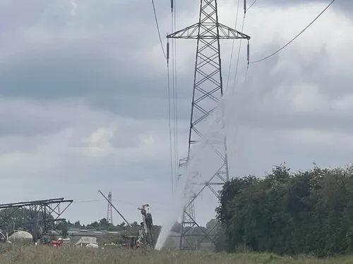 Hautmont : une impressionnante fuite d’eau
