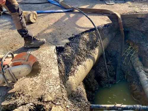 Hirson : une coupure électrique provoquée par une importante fuite...