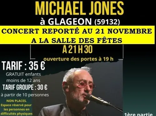 Glageon : report de concert de Mickael Jones
