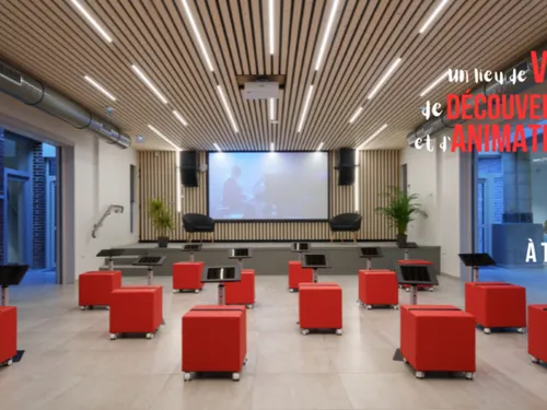 Guise : le Tiers-Lieu « la Passerelle 70 » transformé en « fan-zone »