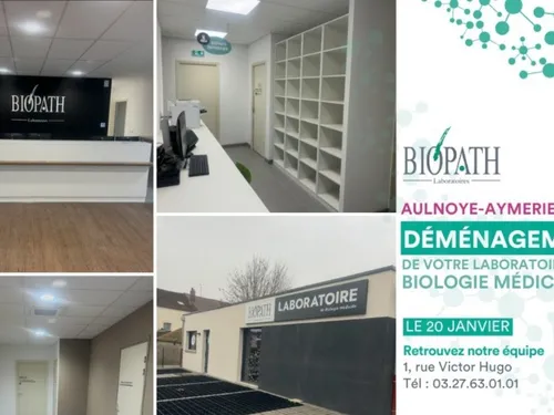 Aulnoye-Aymeries : déménagement des laboratoires de biologie...