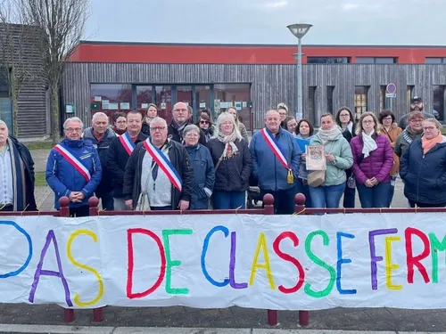 Leval se mobilise contre un projet de fermeture de classe