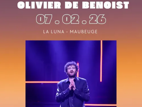 Olivier de Benoist à Maubeuge : l’humour sans filtre débarque à La...