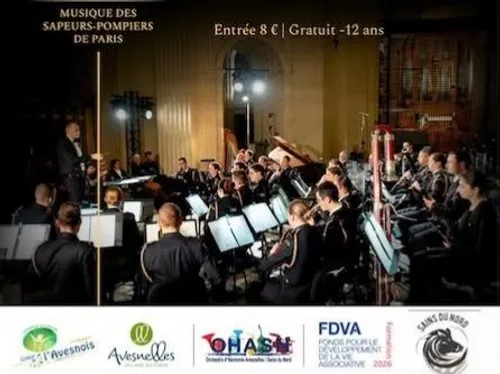 Avesnelles : un concert exceptionnel des sapeurs-pompiers de Paris
