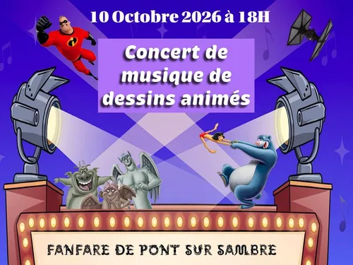 Concert de musique de dessins animés