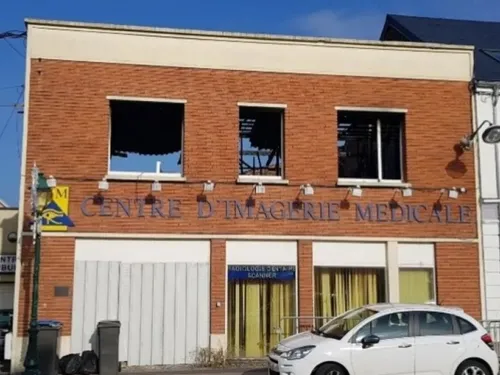 Fourmies : une démolition de l'ancien cabinet de radiologie...