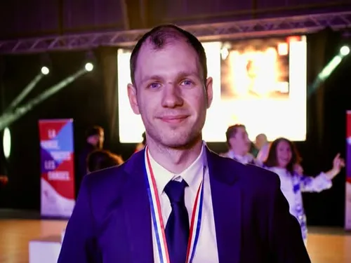 Romain Wespiser sacré champion de France de bachata