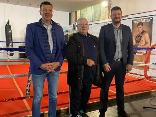 Fourmies : une nouvelle salle de boxe temporaire