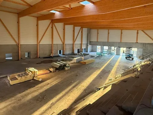 Hautmont : le chantier du stade Jean Damien avance bien !