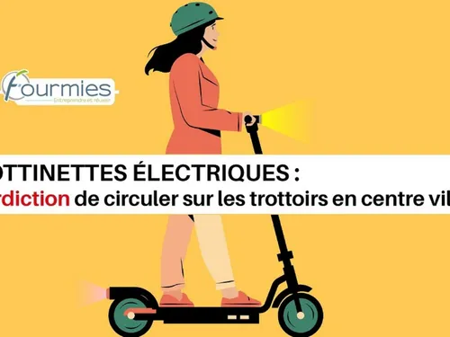 Fourmies : trottinettes interdites sur les trottoirs